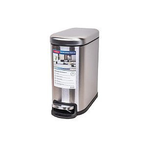 Lixeira de Aço Inox 5L