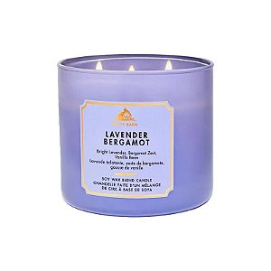 Vela Aromática Bath & Body Works Lavanda Bergamota 411G