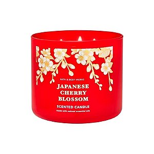 Vela Aromática Bath & Body Works Japanese Cherry 411G