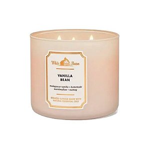Vela Aromática Bath & Body Works Vanilla Bean 411G