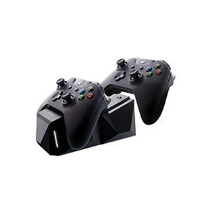 Base de carregamento dupla Nyko Charge Block para Xbox One - Preta