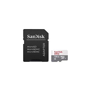 Cartão de Memória Sandisk Ultra SDSQUNR-128G-GN3MA - 128GB