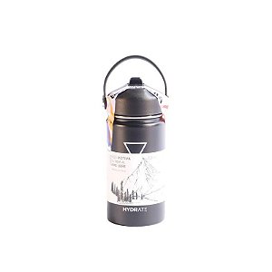 Garrafa Térmica Infantil 355 ML Preta