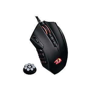 Mouse Gamer Redragon Azzinoth M921 RGB 12400 Dpi USB - Preto