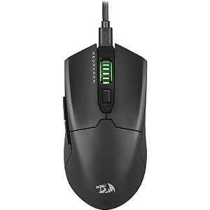 Mouse Gamer Redragon M995 Fyzu com Cabo USB Preto