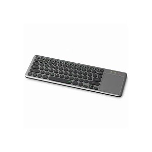 Teclado Bluetooth Klip KCK-550E Keyglider com Touchpad - Cinza