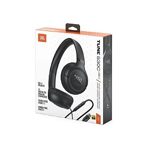 Fone de Ouvido JBL Tune T530C - Preto