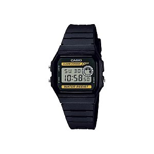 Relógio Casio Vintage F-94WA-9DG Digital Unissex - Preto