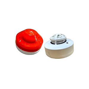 Detector de Fumaça e Calor Convencional para Alarme de Incêndio AW-D138