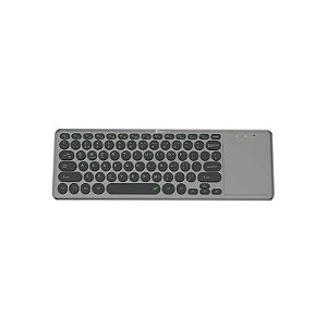 Teclado Sem Fio Klip Xtreme Keyglider KCK-550E com Touchpad - Cinza