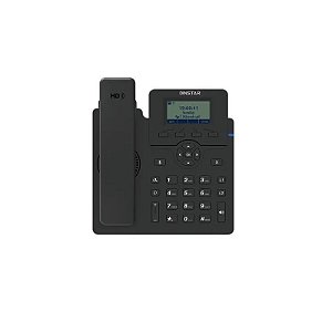 Telefone IP Dinstar C60SP 2 Linhas LCD 5*Conferência Poe