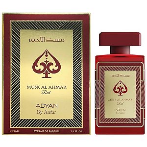 Perfume Adyan Musk Al Ahmar Vermelho Extrait de Parfum 100mL - Unissex