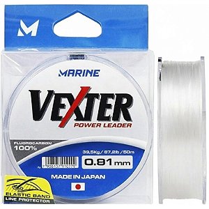 Linha Monofilamento Marine Sports Vexter Power Leader 0,81mm 39,6kg 50m