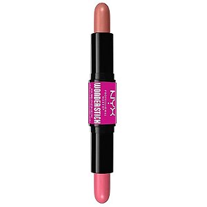 Bastão NYX Wonder Dual Light Peach + Baby Pink WSB01 - 4g