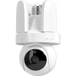 Lâmpada de Vigilância Smart Wifi 4Life 3MP FLN22