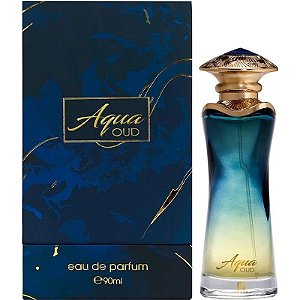Perfume Ahmed Al Maghribi Aqua Oud EDP 90mL - Unisex