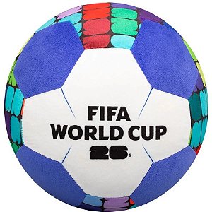 Peluche Bola da Copa do Mundo 2026 Jazwares JPFI00043 - Roxa