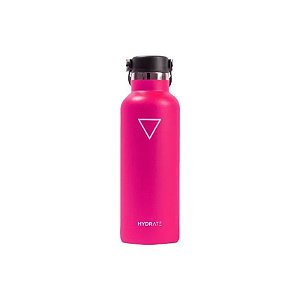 Garrafa Hydrate 620ml Rosa Flamenco