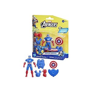 Figura Hasbro Capitão América Equipamento de Batalha