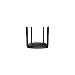 Roteador Hikvision DS-3WR12GC AC1200 Dual Band / 2.4GHZ / 5GHZ / 4 Antenas - Preto