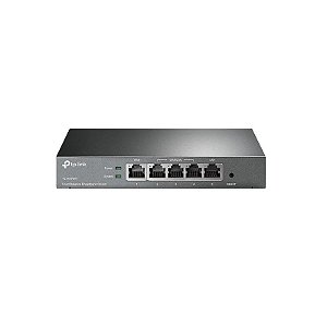 Roteador TP-Link TL-R470T+ 2 Portas Wan + 3 Lan 266MHz Intel