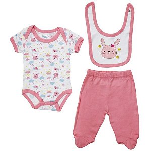 Bebê Everfit 11961S Rosa - Feminino
