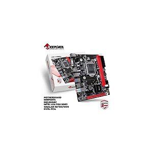 Placa Mãe 1150 Keepdata H81-KDGNV Giga/Nvme/DDR3/HDMI
