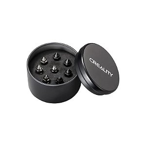 Kit de Bicos High Flow Creality MK8 0,4/0,6/0,8 mm para Impressora 3D - 4008030052
