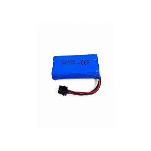 Bateria Wltoys 7.4V 1200MAH Lítio-Íon Para Scania 1501