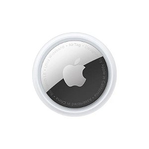 Localizador Apple Airtag A2187 MX532LL com Bluetooth - Prata/Branco (sem Lacre)