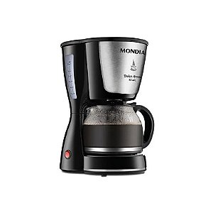 Cafeteira Mondial Dolce Arome Inox C-32-32X 800 Watts 220V ~ 50/60 Hz - Preta/Prata