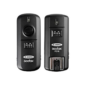 Kit Disparador de Flash Godox FC16 Sem Fio para Nikon