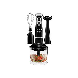 Mixe Mondial Turbo 3 Em 1 M-14 - 350W - 2 Velocidades - 220V - 50/60Hz - Preto