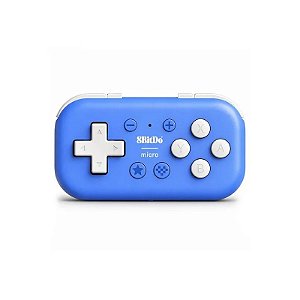 Controle sem fio 8BITDO Micro 80EL02 para Nintendo Switch / Android - Azul
