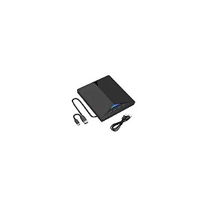 Gravador de DVD Externo XD013 Multifuncional 7 Em 1 - Preto