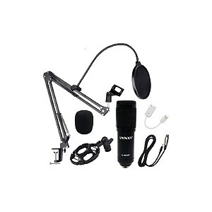 Kit de Microfone para Streaming Satélite A-MK05 - Preto