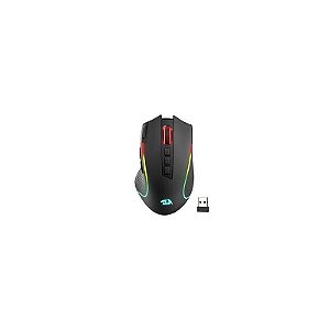 Mouse Gamer Redragon Predator Pro M612RGB-Pro RGB Sem Fio / Bluetooth - Preto