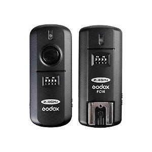 Kit Disparador de Flash Godox FC16 Sem Fio para Canon