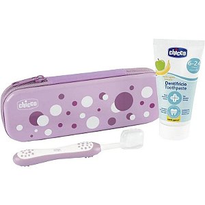 Kit de Cuidado Bucal Chicco - 12098-00 (Rosa)