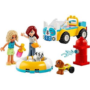 Carro de Higiene para Cachorros Lego Friends - 42635 (60 Peças)