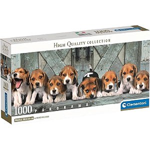 Quebra-cabeça Beagles High Quality Collection Clementoni - 39869 (1000 peças)