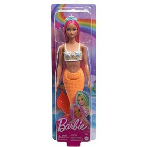 Boneca Barbie Sereia Mattel - HRR05