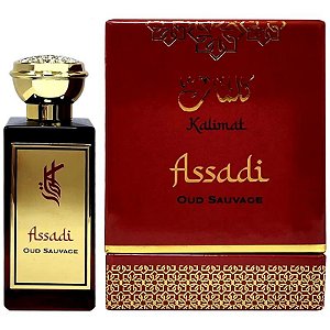 Perfume Kalimat Assadi Oud Sauvage EDP 100mL - Unissex