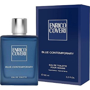 Perfume Enrico Coveri Blue Contemporary EDT 100ml - Masculino