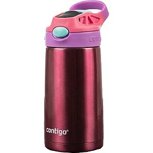 Garrafa Térmica Contigo Aubrey Kids 384ml - Azalea Amor-perfeito