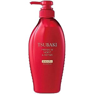 Xampu Tsubaki Premium Hidratação e Reparação - 450mL
