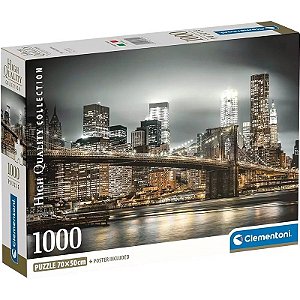 Quebra-cabeça New York Skyline High Quality Collection Clementoni - 39704