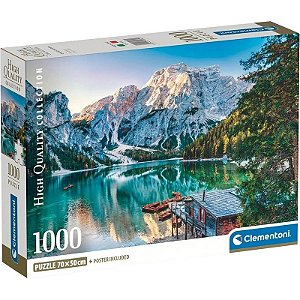 Quebra-cabeça Emerald Lake Brais High Quality Collection Clementoni - 39934 (1000 peças)