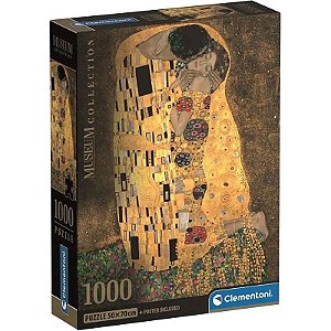 Quebra-cabeça The kiss Museum Collection Clementoni - 39790 (1000 peças)