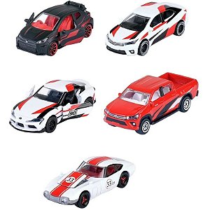 Carros Toyota Japan Racer Majorette - 85 0210 5003 (5 unidades)